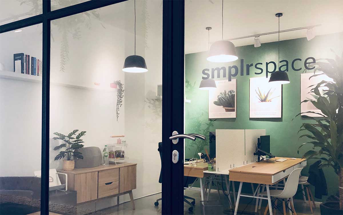 Smplrspace's first office space, a small PropTech company in the making